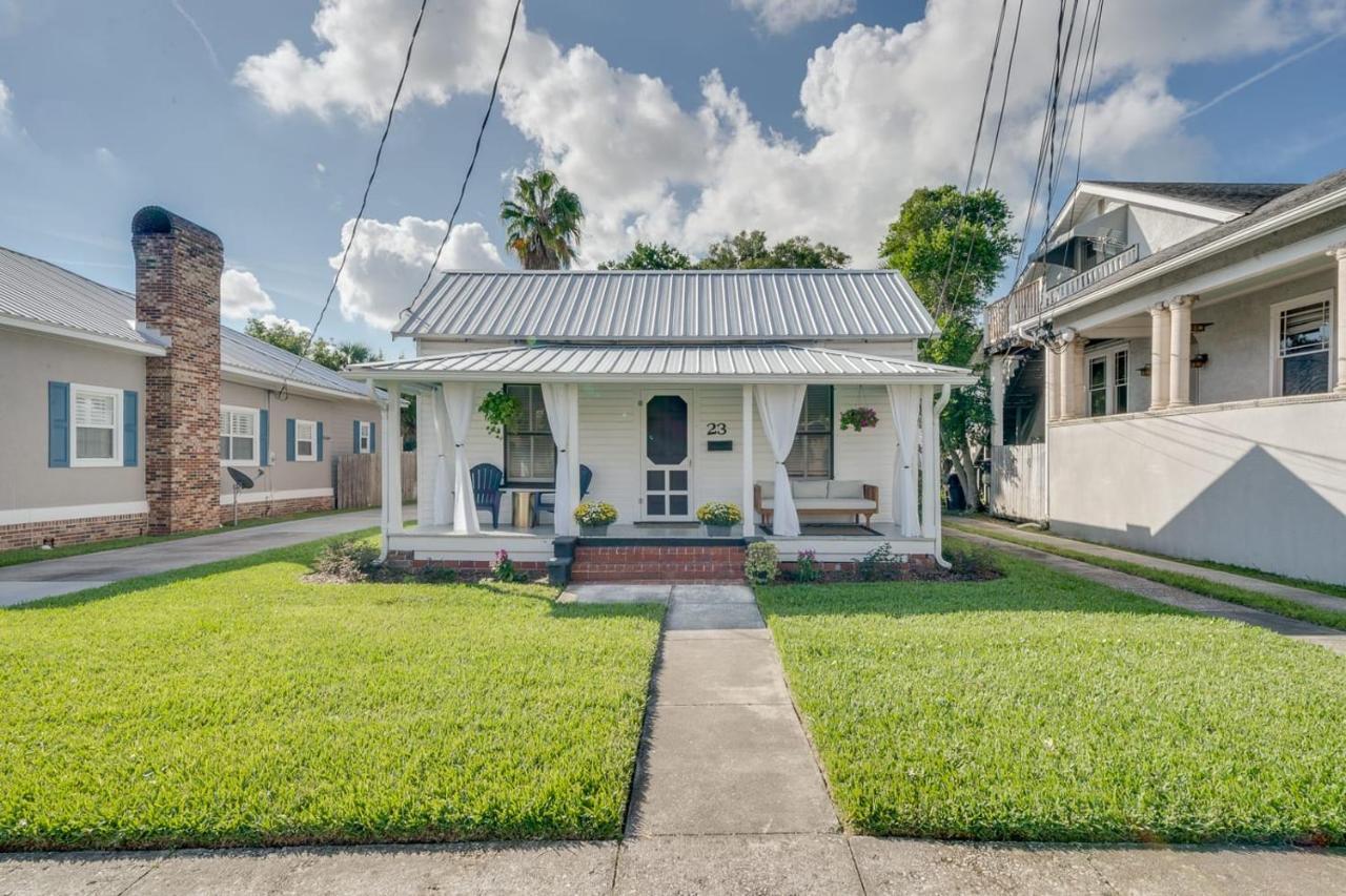 Updated Early 1900S 2Br Cottage Walking Distance To Downtown With Onsite Parking St. Augustine Kültér fotó