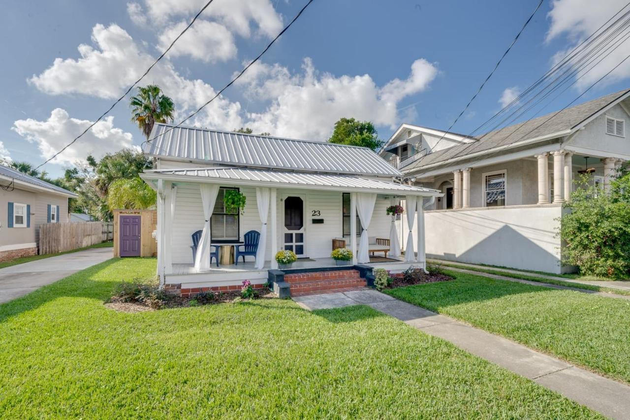 Updated Early 1900S 2Br Cottage Walking Distance To Downtown With Onsite Parking St. Augustine Kültér fotó